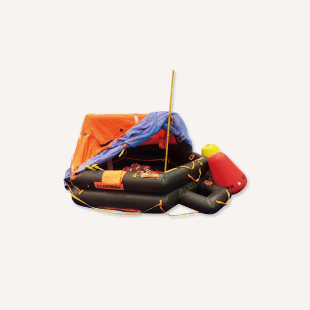팽창식 구명뗏목 수상안전용품 life raft